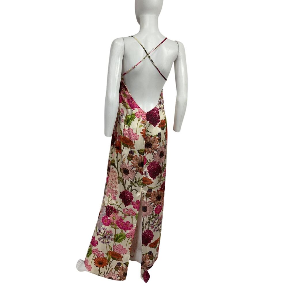 Katie May Floral Fuchsia Tara Gown Size M - Picture 3 of 5